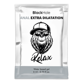 BLACK HOLE GEL A BASE D EAU EXTRA DILATATION 6 ML DOSE UNIQUE