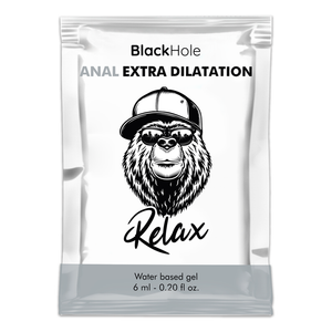 BLACK HOLE GEL A BASE D EAU EXTRA DILATATION 6 ML DOSE UNIQUE