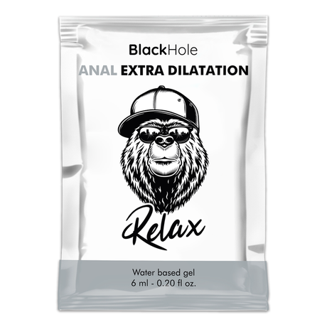 BLACK HOLE GEL A BASE D EAU EXTRA DILATATION 6 ML DOSE UNIQUE
