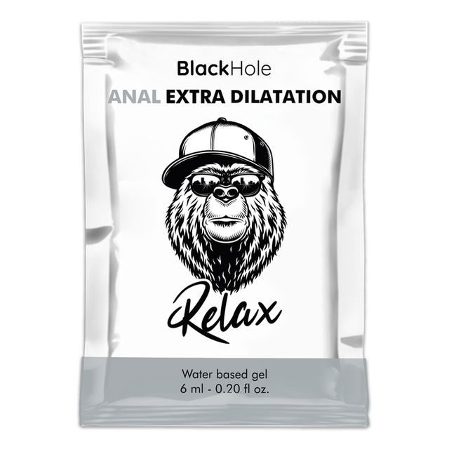 BLACK HOLE GEL A BASE D EAU EXTRA DILATATION 6 ML DOSE UNIQUE