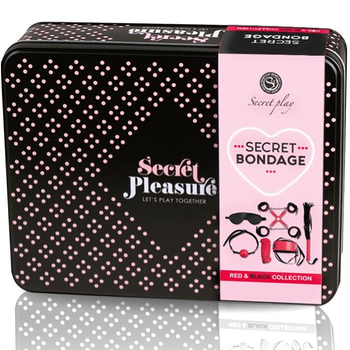 SECRETPLAY BDSM SET 6 PCS ROUGE COLLECTION