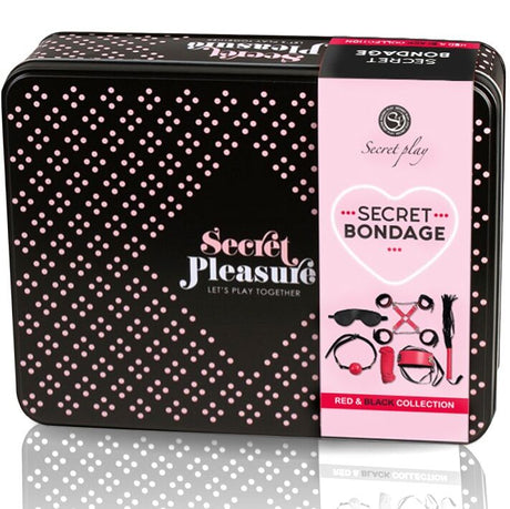 SECRETPLAY BDSM SET 6 PCS ROUGE COLLECTION