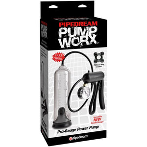 PUMP WORX POMPE PUISSANTE PRO GAUGE TRANSPARENTE