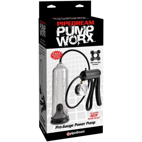 PUMP WORX POMPE PUISSANTE PRO GAUGE TRANSPARENTE