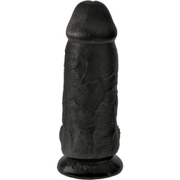 Gode réaliste Chubby 18 cm noir - vue détaillée produit