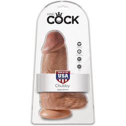 Gode réaliste Chubby 18 cm - vue produit de profil