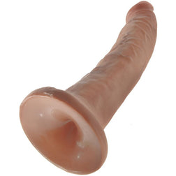 KING COCK REALISTIC DILDO 17.5 CM CARAMEL