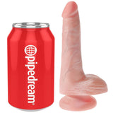KING COCK PENIS REALISTE AVEC BOULES 135 CM LEGERES