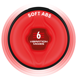 Vue de l'ouverture texturée du masturbateur avec 6 modes de vibration