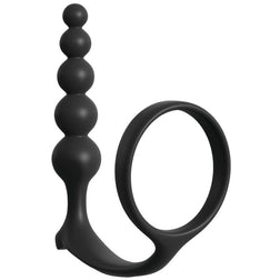 Cockring + chapelet anal silicone — Ass-Gasm