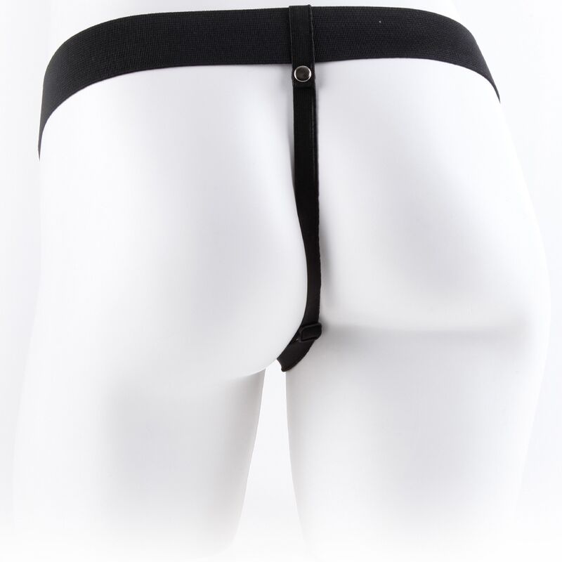 FETISH FANTASY SERIES HARNAIS REGLABLE TELECOMMANDE PENIS REALISTE AVEC TESTICULES 178 CM