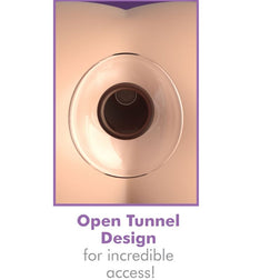 Plug tunnel transparent débutant — Beginner's Anal Gaper