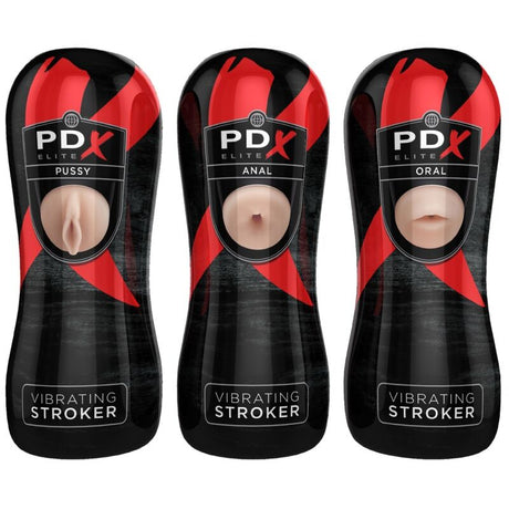 PDX ELITE ENSEMBLE DE COUREURS 12 UNITES 6X VAGIN 3X ANO 3X BOUCHE