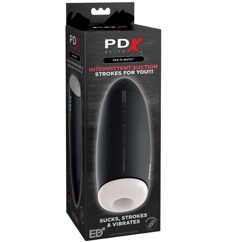 PDX ELITE STROKER FAP O MATIC SUCKER VIBRATEUR MASTURBATEUR