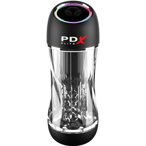PDX ELITE VIBRATEUR STROKER VIEWTUBE PRO TRANSPARENT