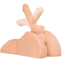 Masturbateur torse Perfect Ride avec pénis articulé 15 cm et anus — visuel produit