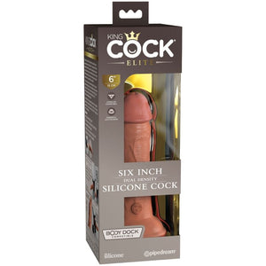 Gode réaliste silicone dual density 15 cm — emballage