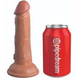 Dual-density silicone realistic dildo 15 cm — image 1