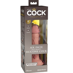 Dual-density silicone realistic dildo 15 cm