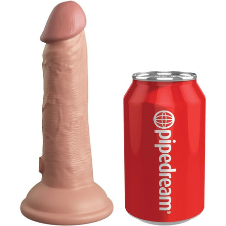 Gode réaliste silicone dual density 15 cm · King Cock · Godes Réalistes