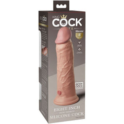 Dual density silicone realistic dildo 20 cm