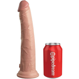 Realistic dual density silicone dildo 25 cm — image 1