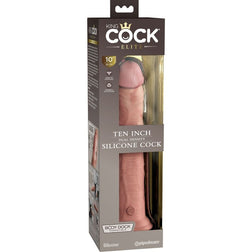 Realistic dual density silicone dildo 25 cm
