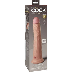 Realistic dual density silicone dildo 25 cm