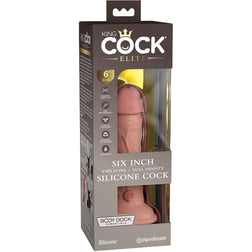 Dual density silicone vibrating dildo 15 cm