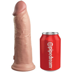 Dual density silicone vibrating dildo 20 cm — image 1