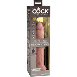 Dual-Density Silicone Vibrating Dildo 23 cm