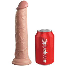 Dual-Density Silicone Vibrating Dildo 23 cm — product view