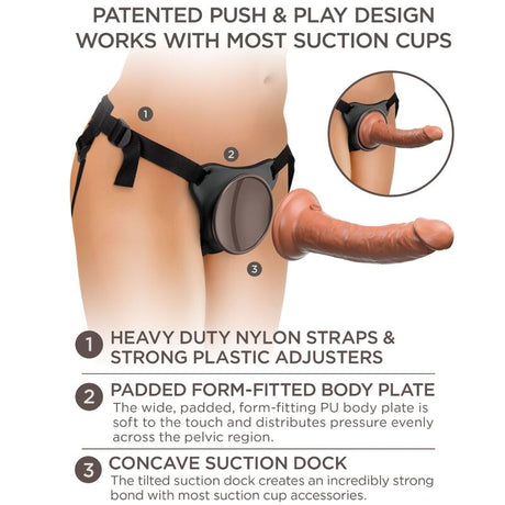 King Cock Elite Beginner Body Dock Kit 17.8 cm
