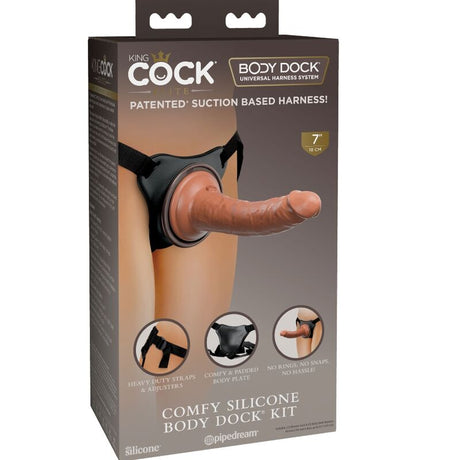 King Cock Elite Beginner Body Dock Kit 17.8 cm