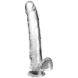 Gode réaliste Clear 24,8 cm - vue produit principale