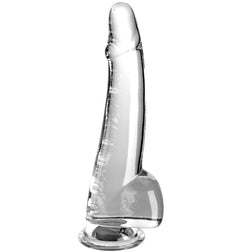King Cock Clear Thick Dildo 19 cm — main view