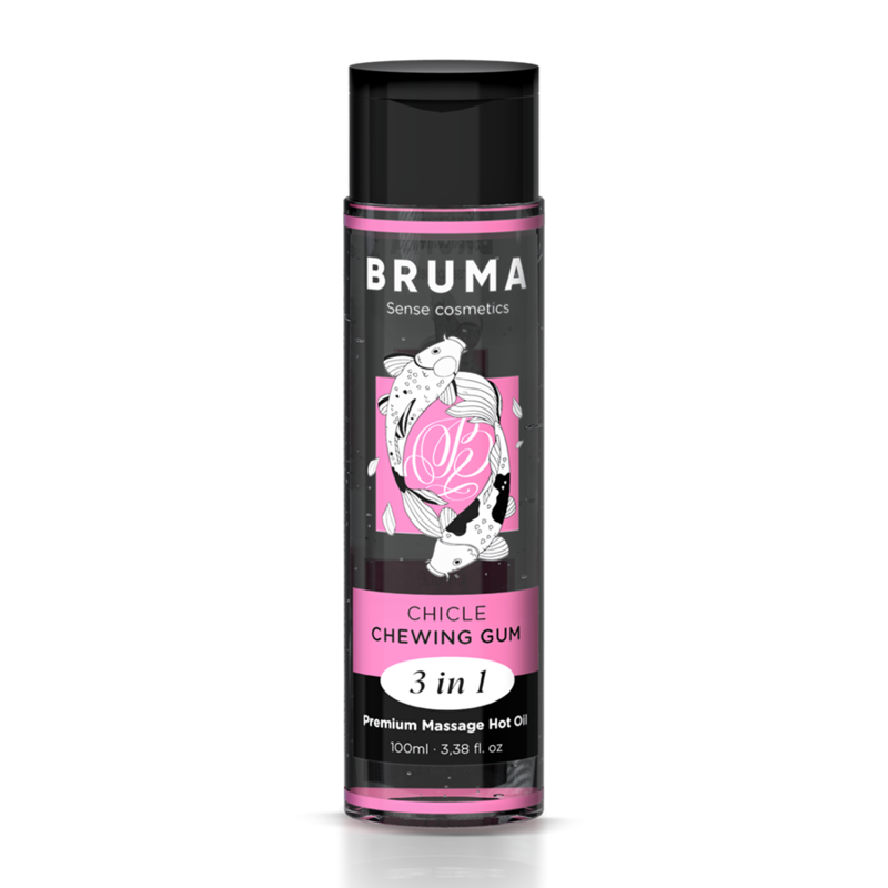 3-in-1 Bubble Gum Warming Massage Oil 100ml