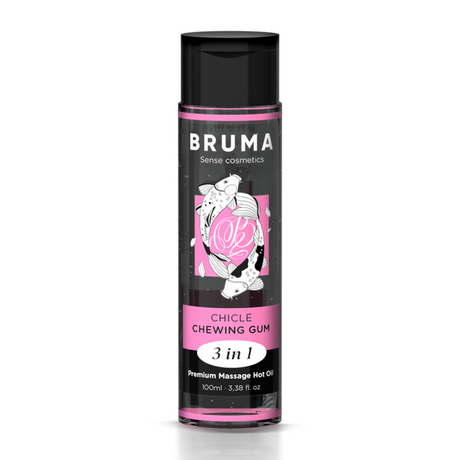 3-in-1 Bubble Gum Warming Massage Oil 100ml