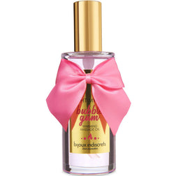 Huile de massage chauffante comestible bubble gum 100 ml — Light My Fire