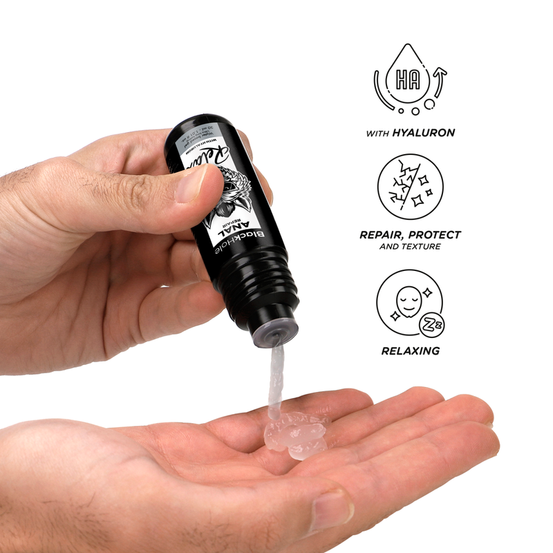 Gel anal réparateur acide hyaluronique — gros plan