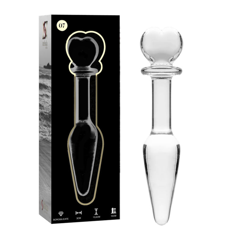 NEBULA SERIES BY IBIZA MODELO 7 PLUG CRISTAL TRANSPARENTE 135 CM O 3 CM