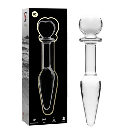 NEBULA SERIES BY IBIZA MODELO 7 PLUG CRISTAL TRANSPARENTE 135 CM O 3 CM