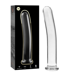 Gode en verre 14,5 cm — vue de profil