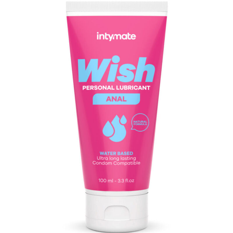 Lubrifiant anal formule naturelle 100 ml — Wish · Intimateline Intymate · Anaux avec relaxant