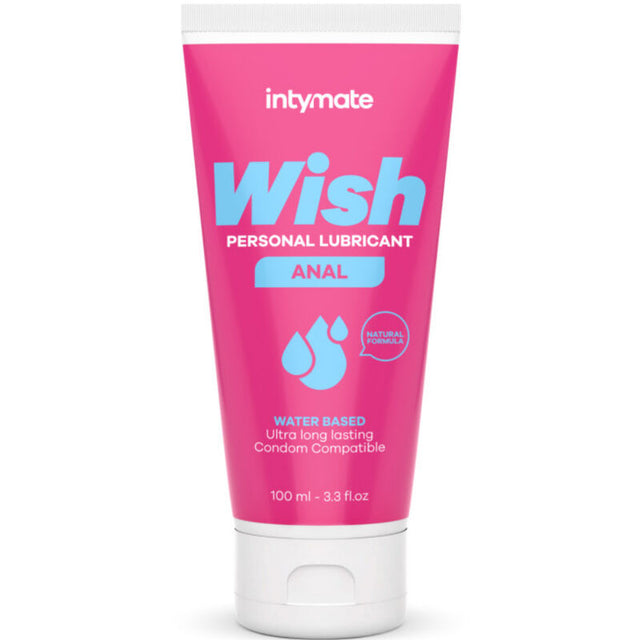 Lubrifiant anal formule naturelle 100 ml — Wish · Intimateline Intymate · Anaux avec relaxant