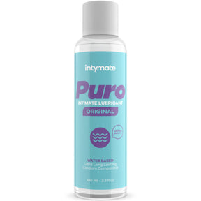 Lubrifiant eau Intimateline Lubrifiant vegan naturel base eau 100 ml — Intymate Pure Original en flacon transparent