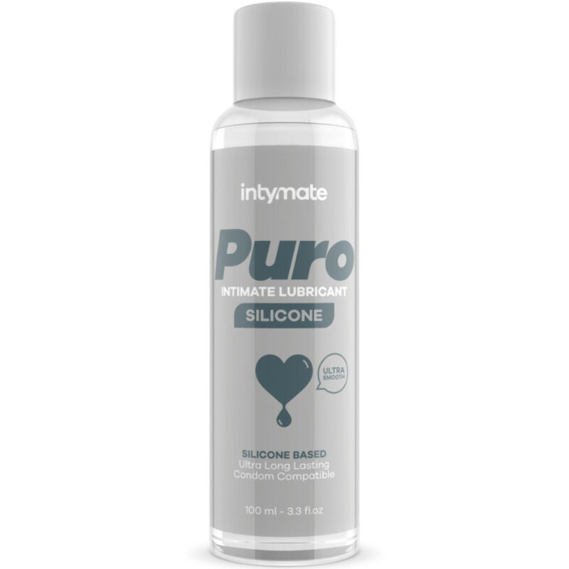 Lubrifiant silicone ultra smooth 100 ml — Puro · Intimateline Intymate · Lubrifiants base silicone