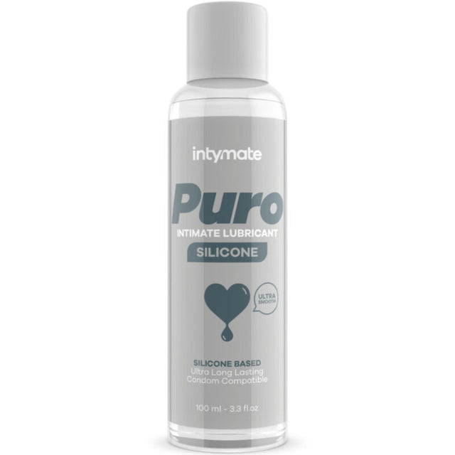 Lubrifiant silicone ultra smooth 100 ml — Puro · Intimateline Intymate · Lubrifiants base silicone