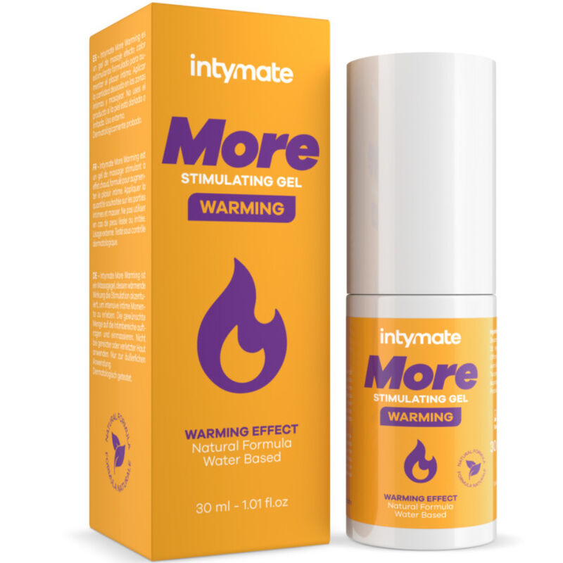Gel stimulant chauffant base eau 30 ml — Intymate More