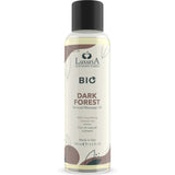Huile de massage bio aux notes boisées 100 ml — Dark Forest · Intimateline Luxuria · Huiles neutres